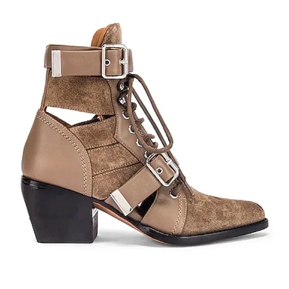 Chloe Rylee Caged Booties - Picture 1 of 10